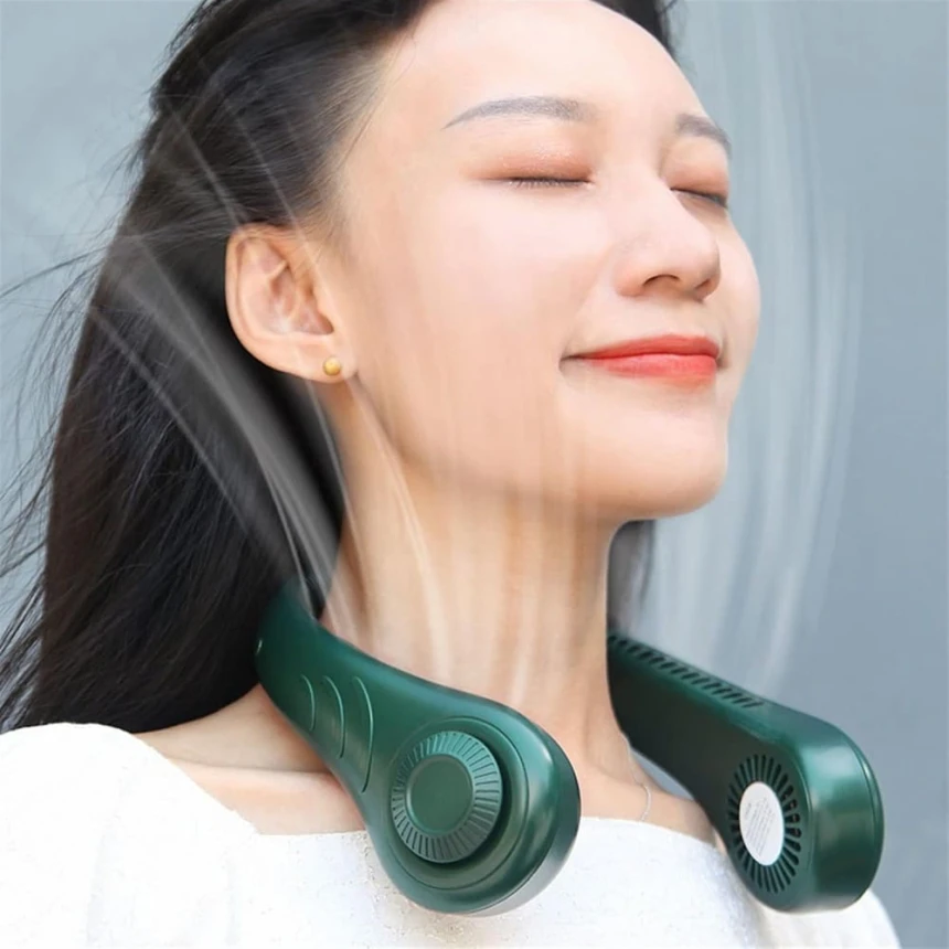 Вентилятор беспроводной на шею (7510) - фото 5 Вентилятор беспроводной на шею (7510) - фото 5