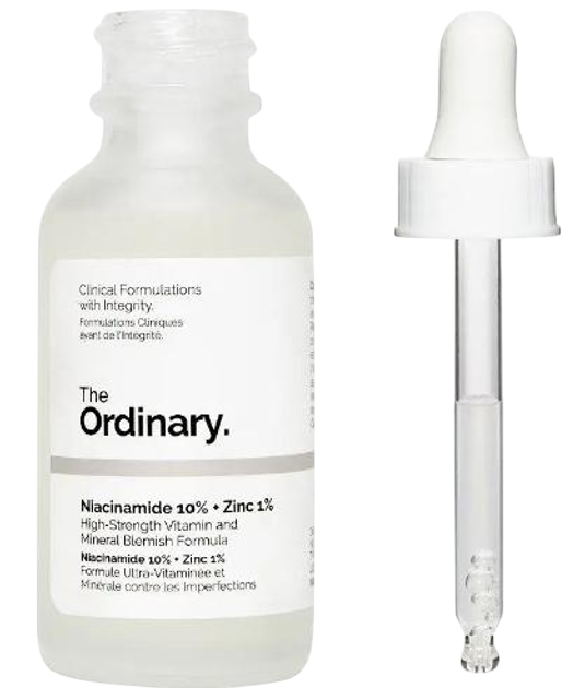 Сироватка з ніацинамідом та цинком The Ordinary Niacinamide 10% Zinc 1% 30 мл