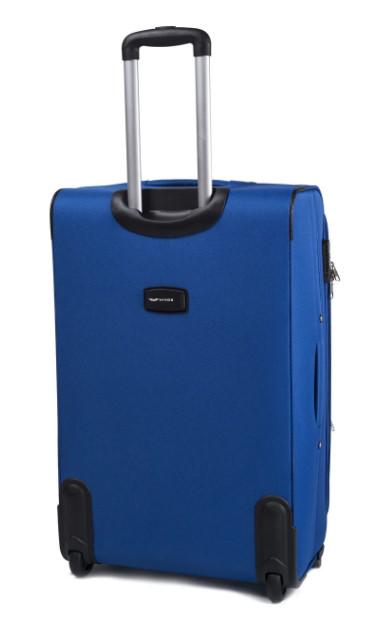 Валіза текстильна Wings 1708 M на 2 колесах Блакитний (CETKNWI1708MS2GOL) - фото 2