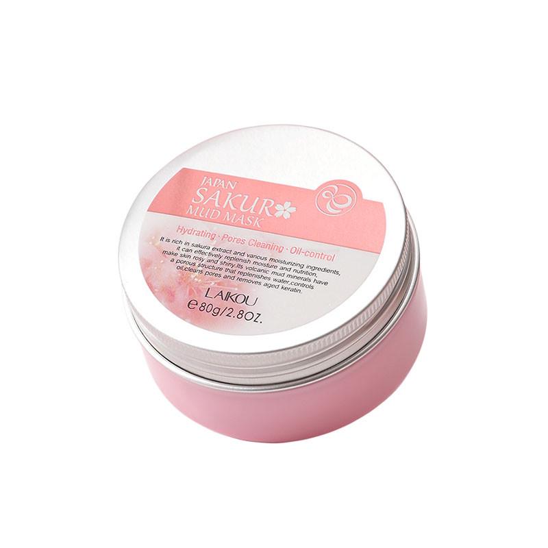 Маска для лица с экстрактом сакуры Laikou Japan Sakura Eye Mask питает увлажняет