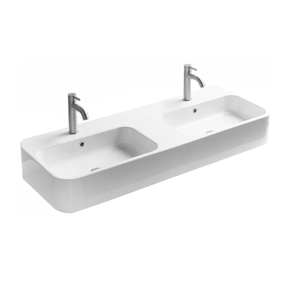 Умивальник підвісний AXA Cosa 8650001 1200x450x160 мм Білий (142930)