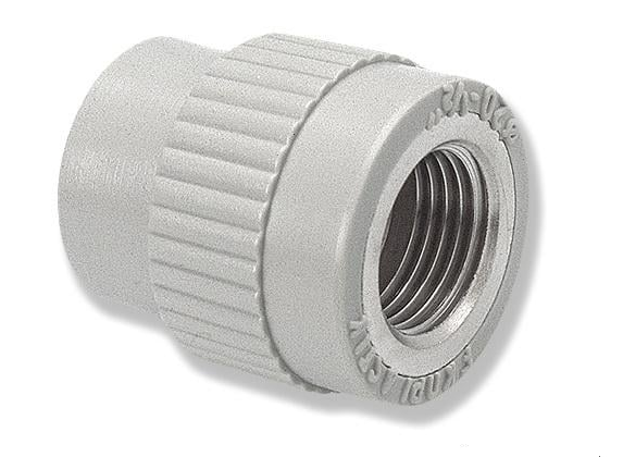 Переход с металлической внутренней резьбой Wavin Ekoplastic 50 мм 1 1/2" (SZI05050XX)