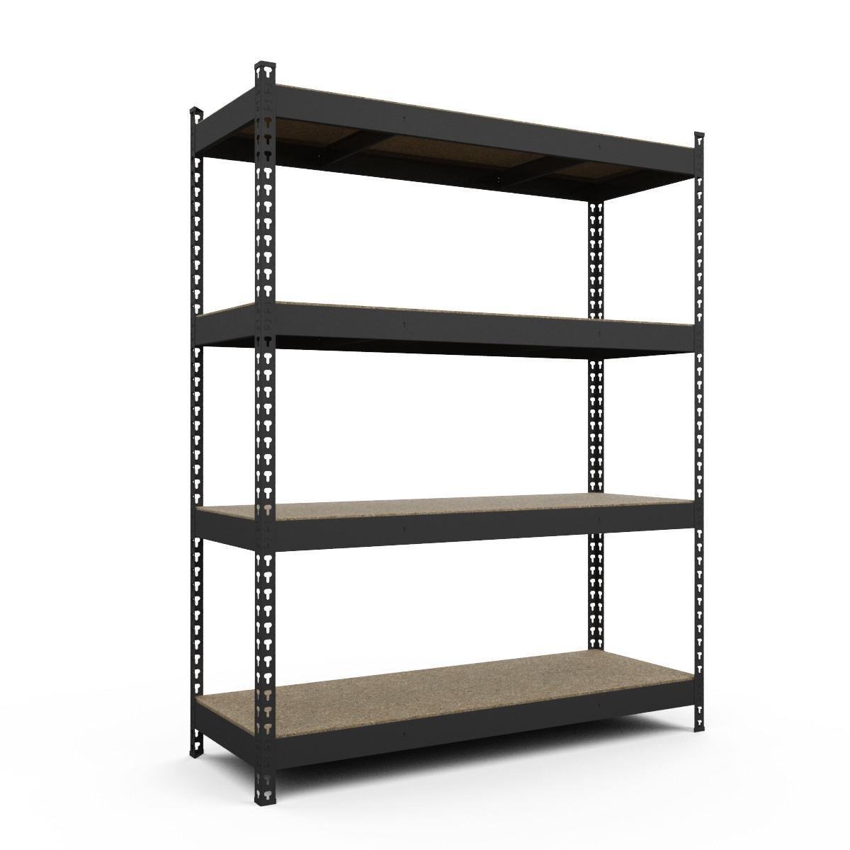 Стеллаж Меткас Титан КД 250 кг/полку 4 полки ДСП металлический 1800x1800x800 мм (2423198932)