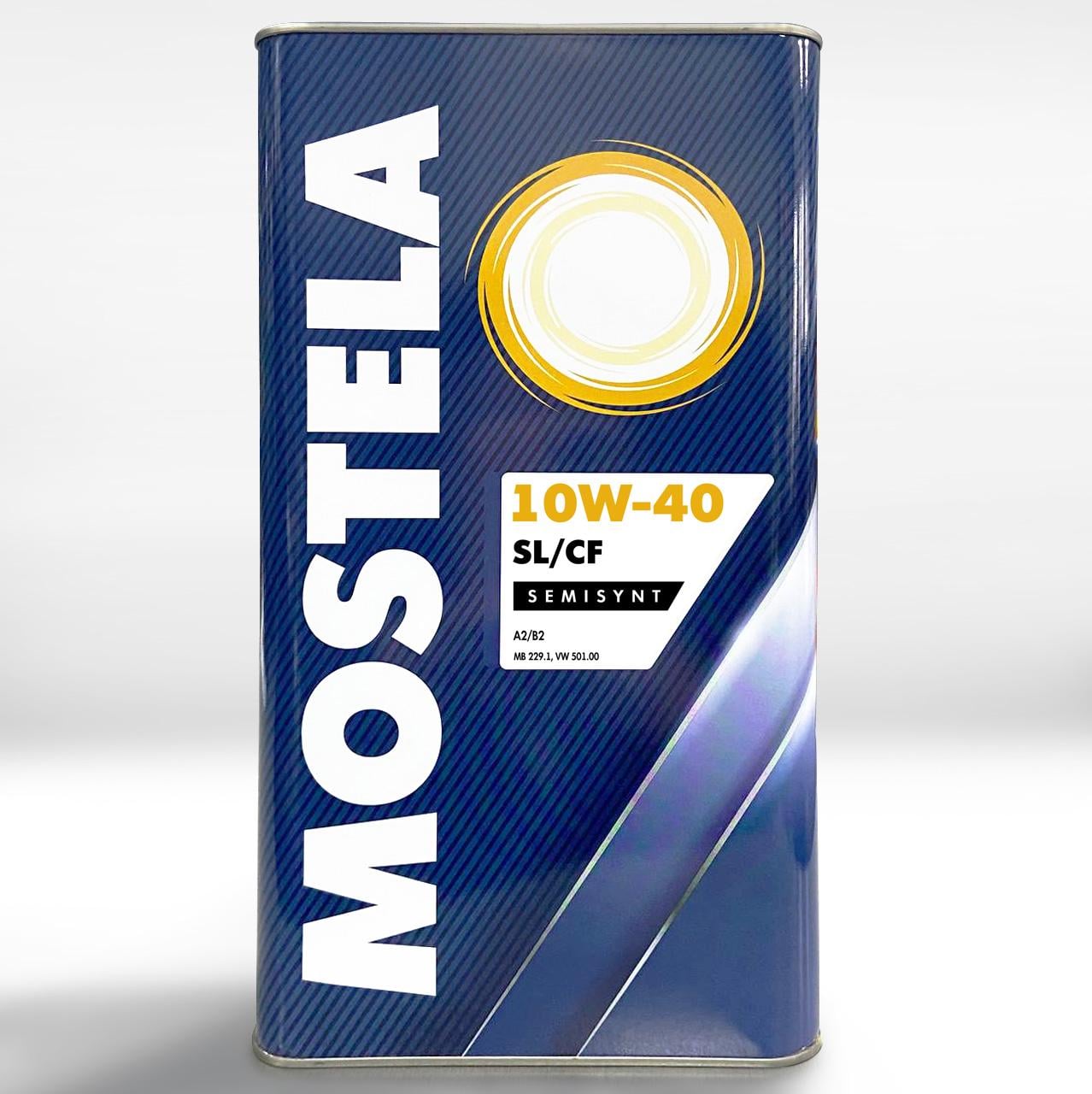 Моторное масло Mostela SemiSynt 10W-40 A2/B2 5 л (043)