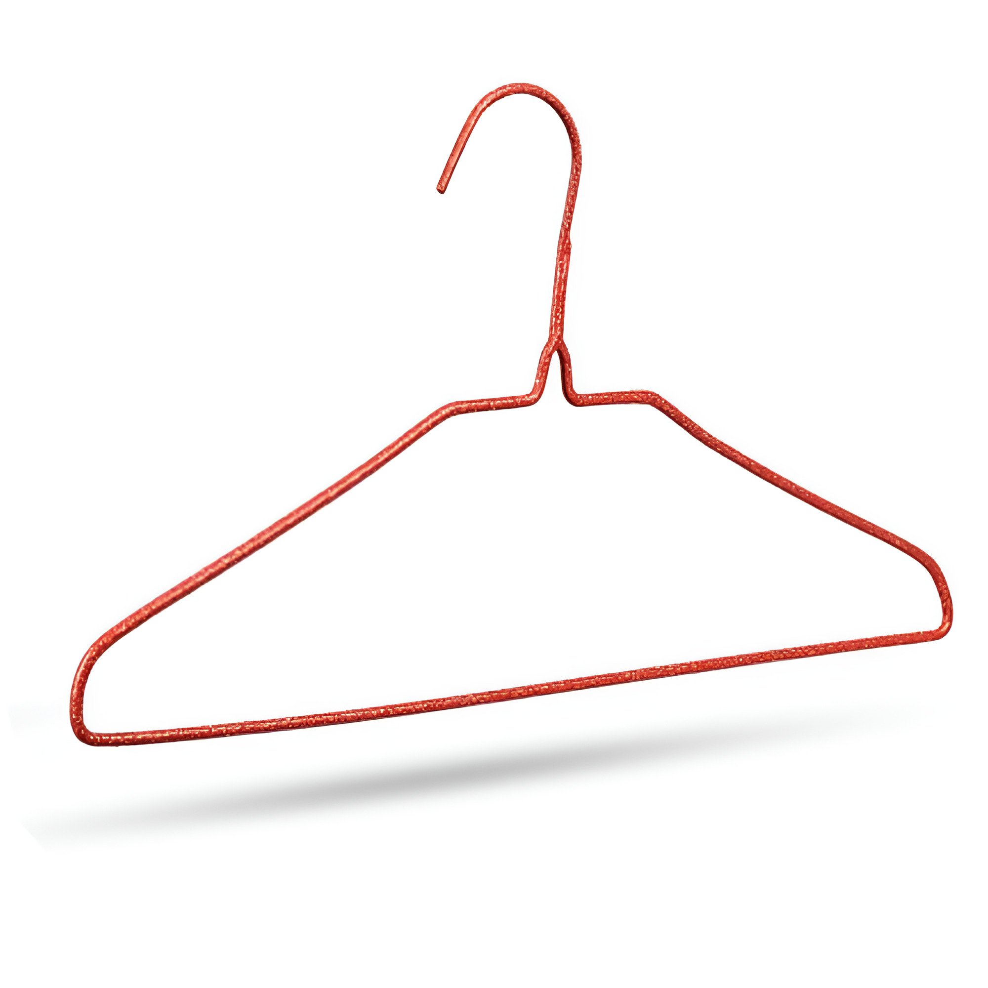 Вішалка металева Stenson Base 26 см 10 шт. Помаранчевий (WW02867)