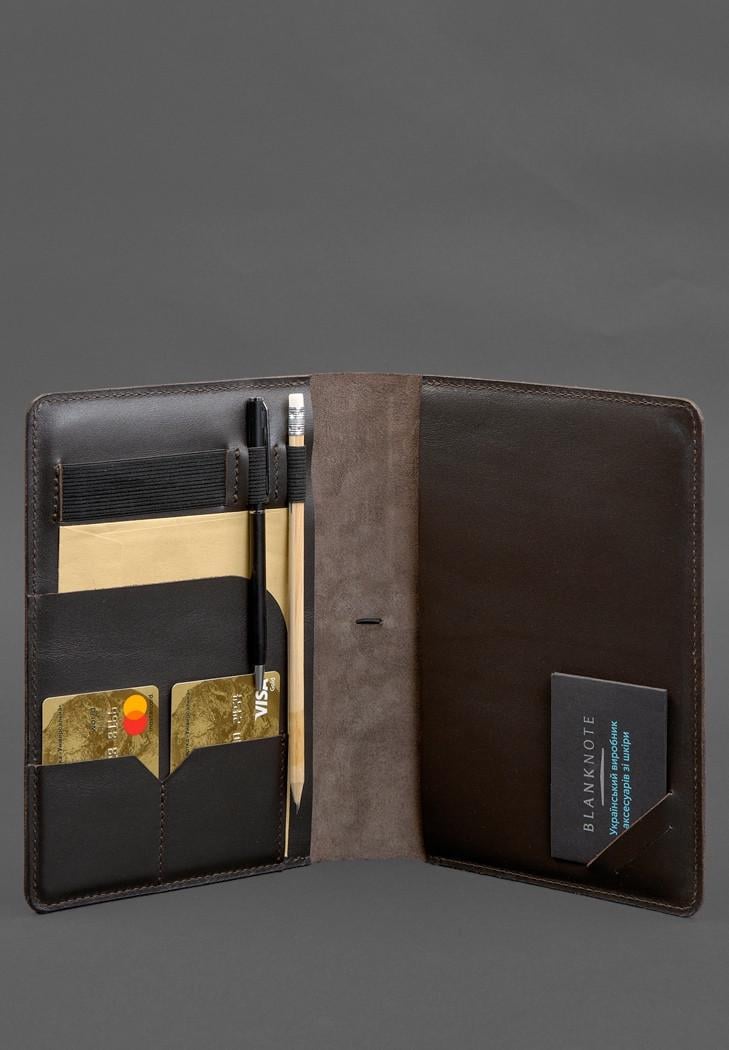 Блокнот шкіряний Софт-бук 9.4 А5 Коричневий (A-028764) - фото 4 Блокнот шкіряний Софт-бук 9.4 А5 Коричневий (A-028764) - фото 4