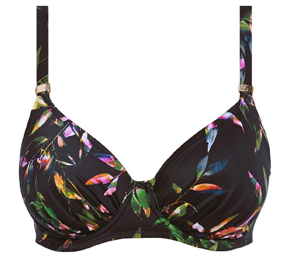 Купальный топ Fantasie Palawan 6610 38FF Black (889500905264)