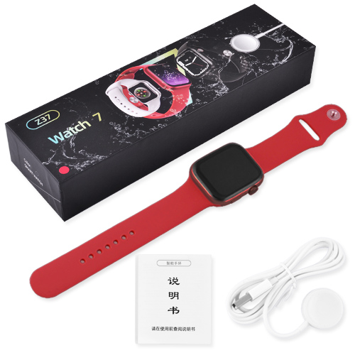 Смарт-годинник Smart Watch SWZ37-S7 Aluminium 44 мм Red (08dbd800) - фото 5