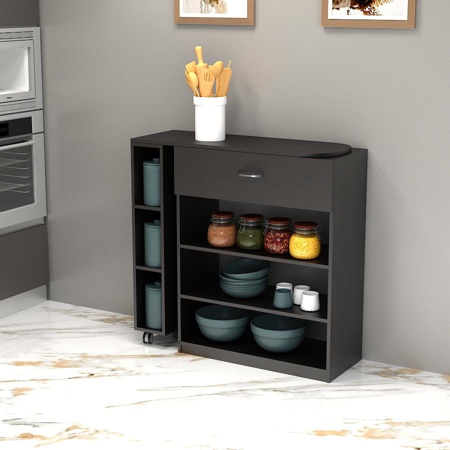 Тумба Гамма стиль Помічниця 910x300x850 мм Дуб Венге (3681)