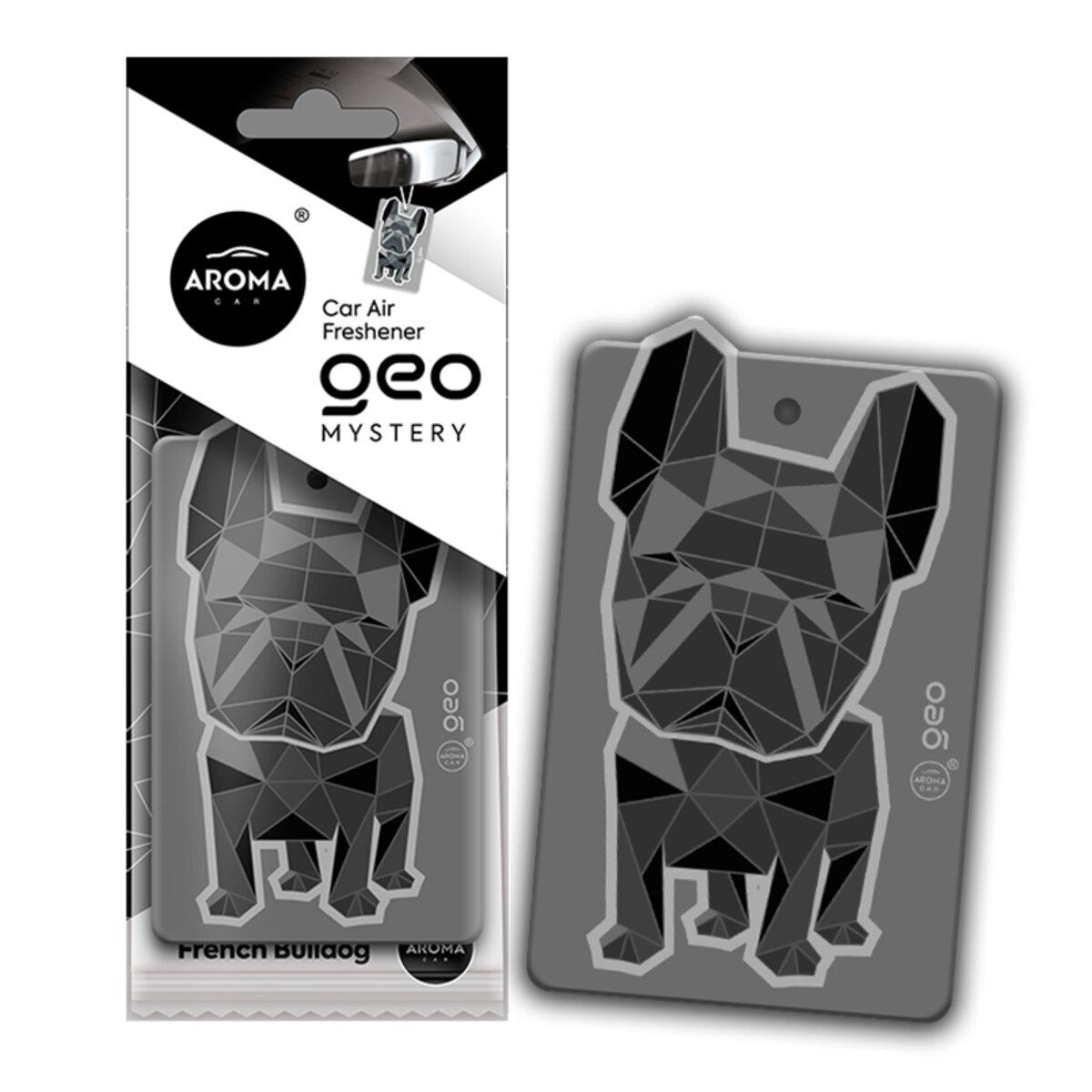 Ароматизатор Aroma Car Cellulose Geo Dog - Black Mystery