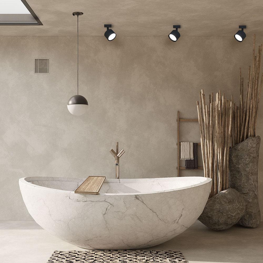 Светильник накладной поворотный LEDCOIN ML411-1 под лампу Черный - фото 3 Светильник накладной поворотный LEDCOIN ML411-1 под лампу Черный - фото 3