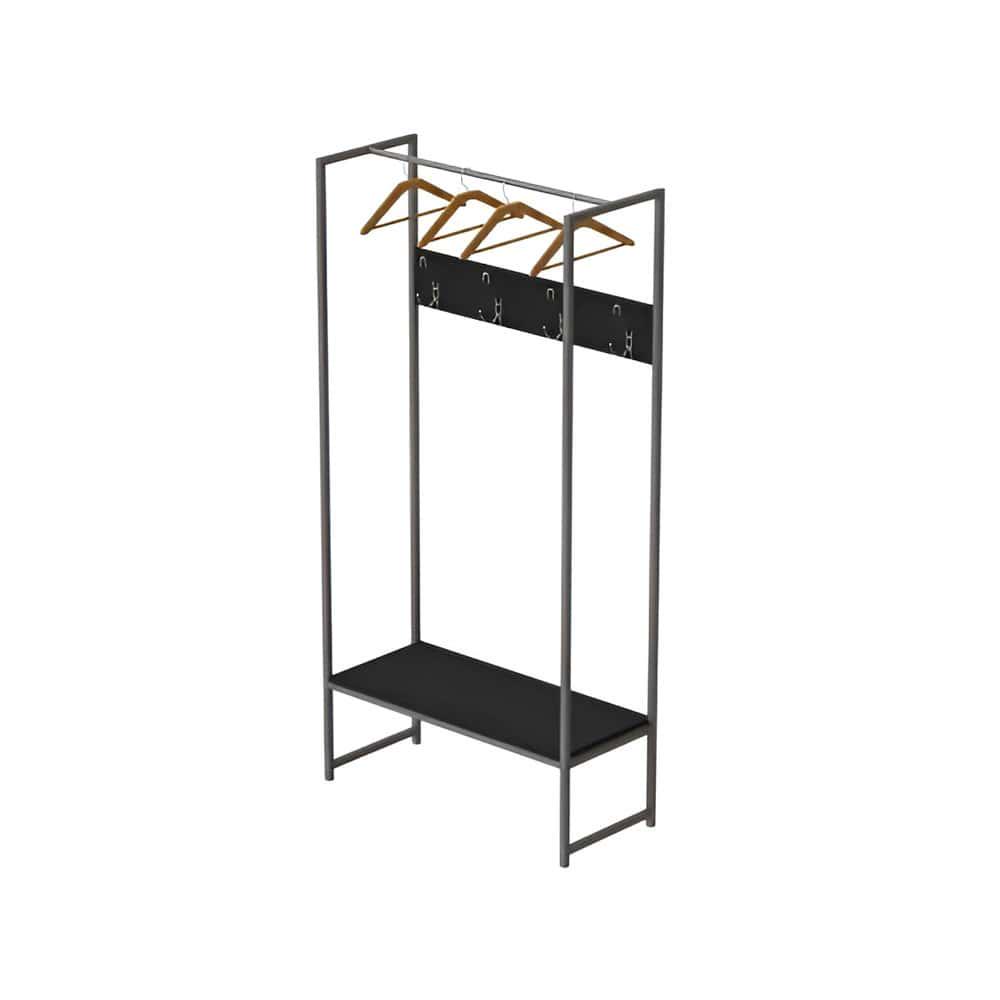 Вішалка модульна підлогова Ferrum-decor Треліс 12 ДСП 16 мм 180x90x38 см Сірий/Сосна Кембра (FRD-104324) Вішалка модульна підлогова Ferrum-decor Треліс 12 ДСП 16 мм 180x90x38 см Сірий/Сосна Кембра (FRD-104324)