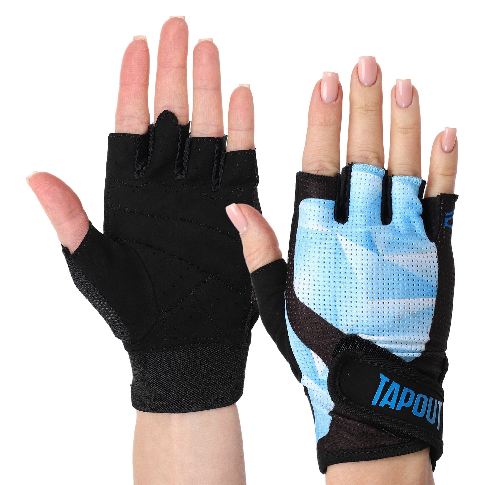 Перчатки спортивные Tapout SB168503 XL Черно-синий (664c87851a40d4541c5f7fdb)