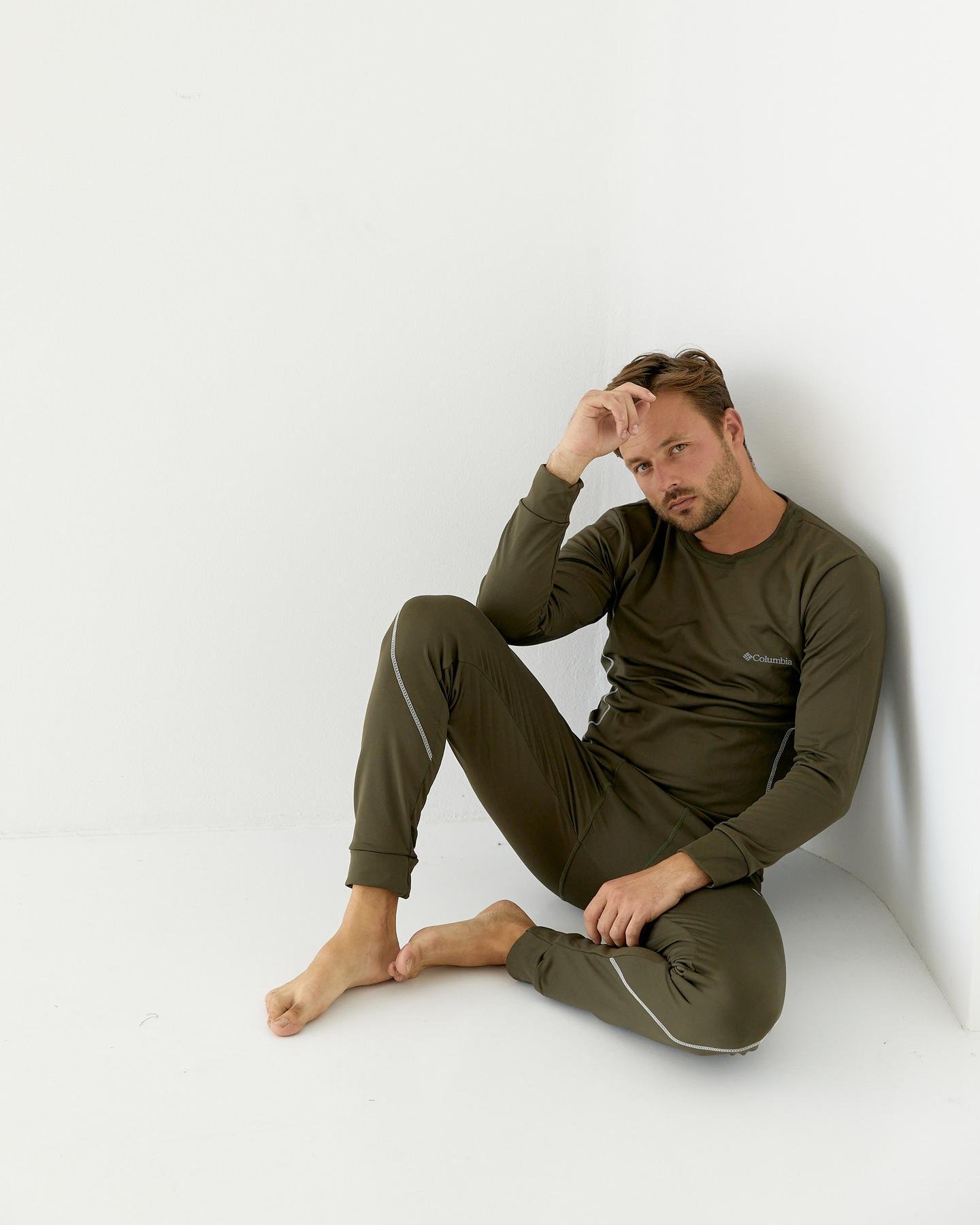 Термобілизна зимова чоловіча Columbia L Оливковий (30668009) - фото 3 Термобілизна зимова чоловіча Columbia L Оливковий (30668009) - фото 3