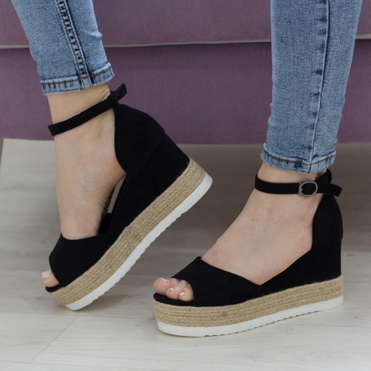 Босоножки женские Fashion р. 38 24,5 см Черный (2706)