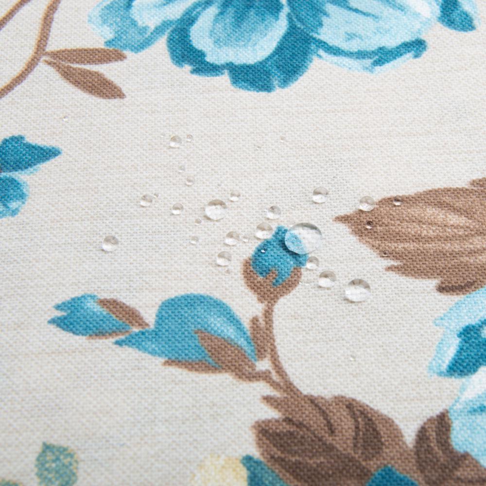 Тканина декоративна Глорія V-003 бавовна з водовідштовхувальним просоченням Блакитний (26376) - фото 3