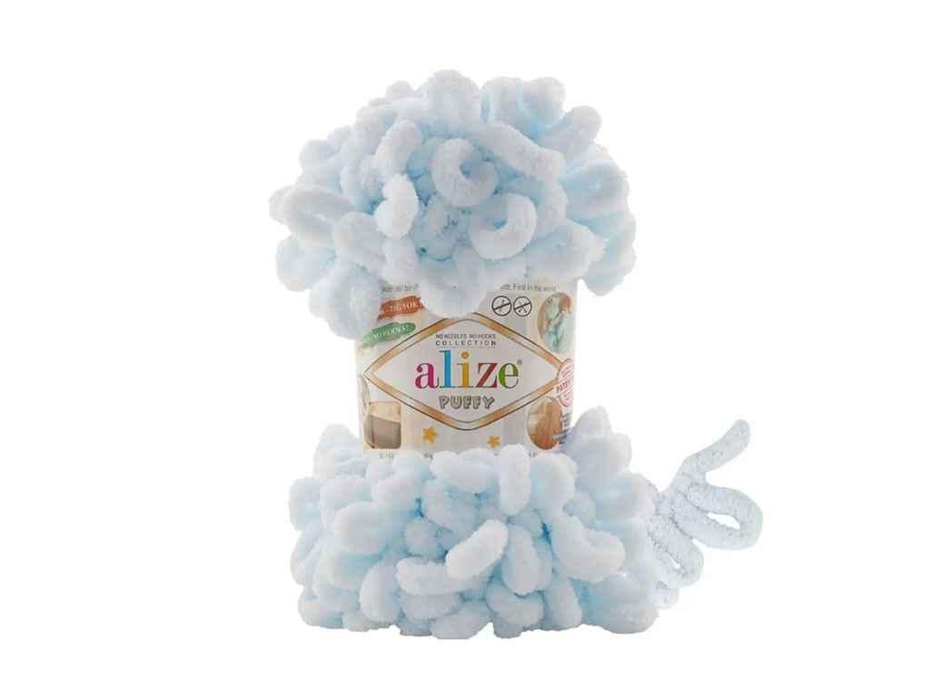 Пряжа Alize Puffy 100% микрополиэстер 100 г 9,2 м 5 шт. цвет 730 (1106837)