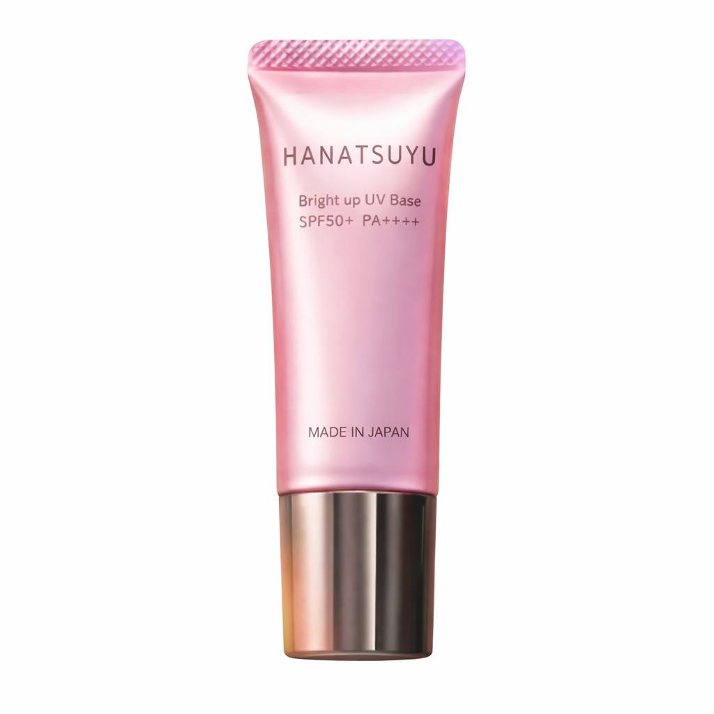 Крем солнцезащитный База с эффектом сияния Bright Up UV Base SPF50+ PA++++ HANATSUYU 30 г