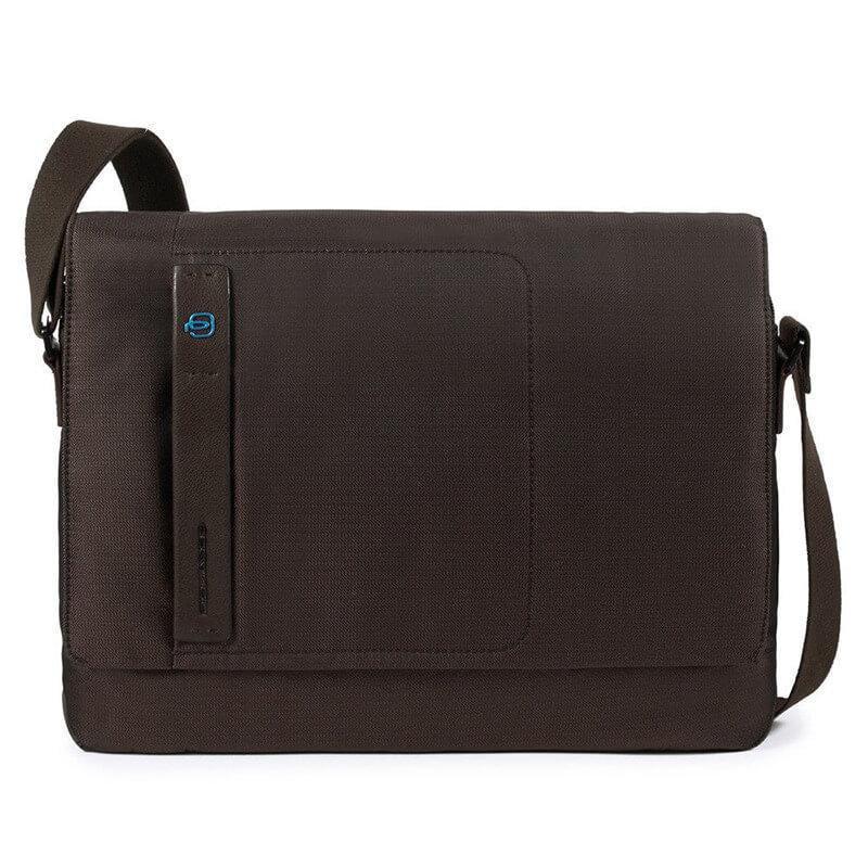 Мужская сумка Piquadro PULSE ChevronBrown с отделением для ноутбука 14"/iPad/iPad Air (CA4744P16_CHEVTM)