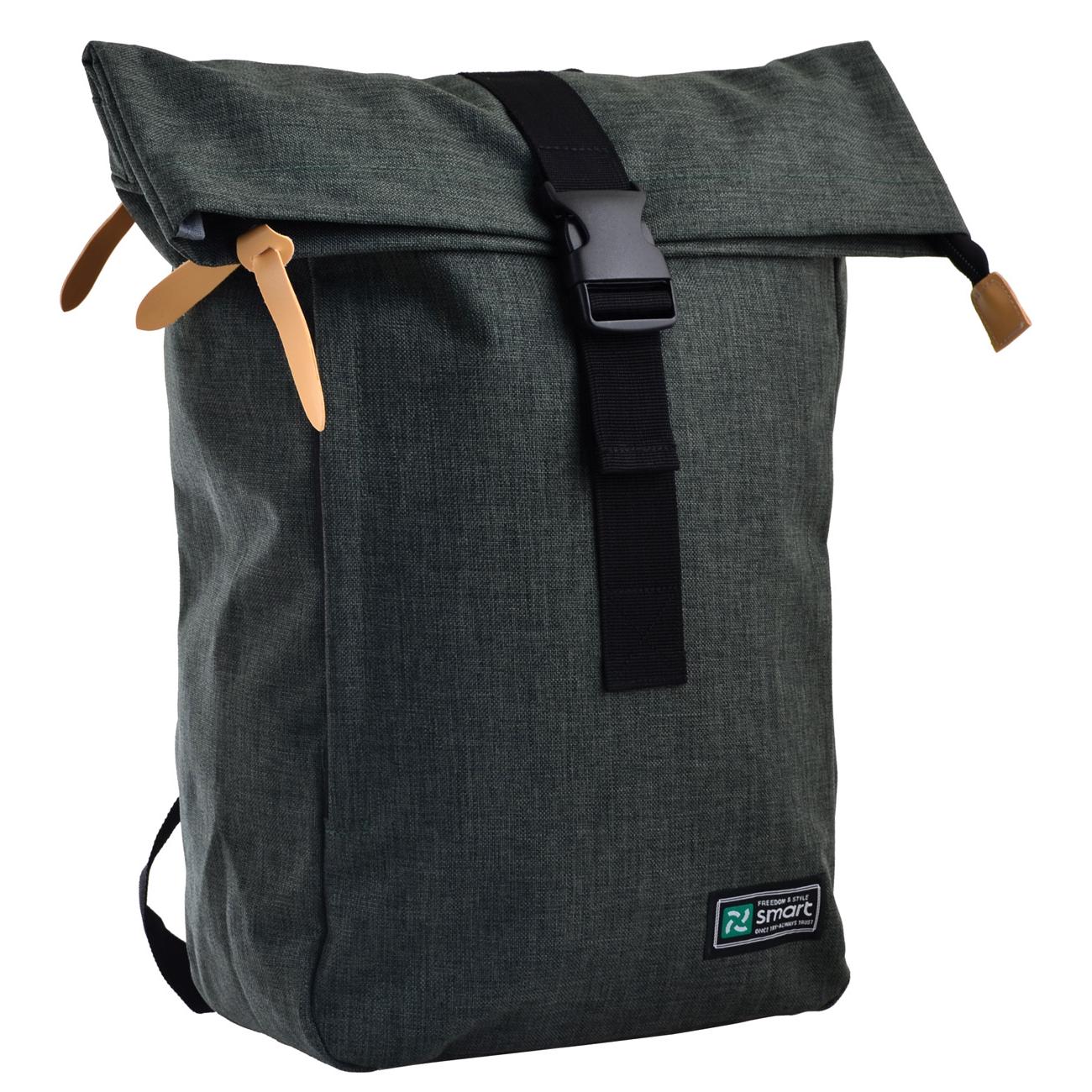 Рюкзак ортопедичний Smart Roll-top T-70 Grun 42х13х26 см (557590) - фото 2