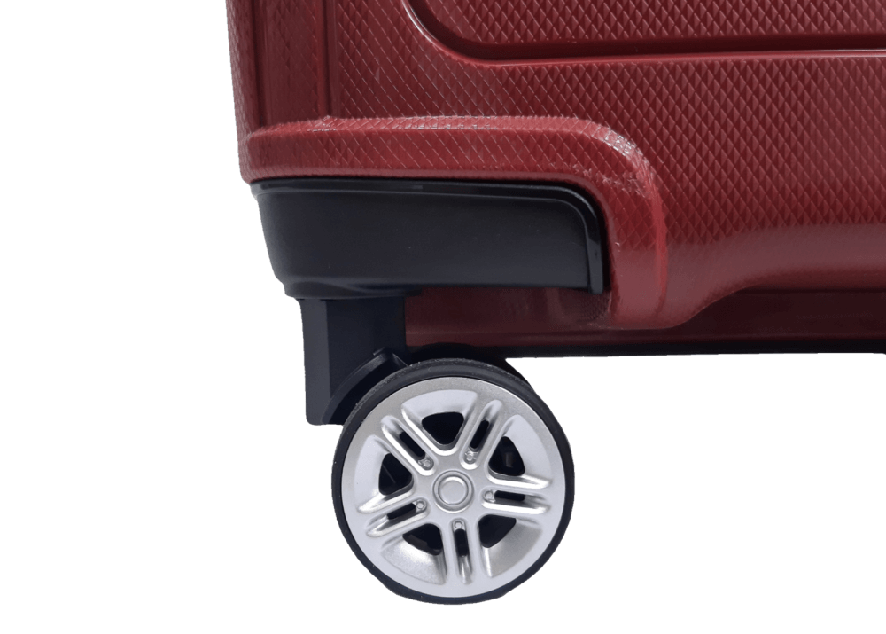 Валіза дорожня Airtex 241 гігант XL поліпропілен 108 л 75x52x32 см Червоний - фото 5