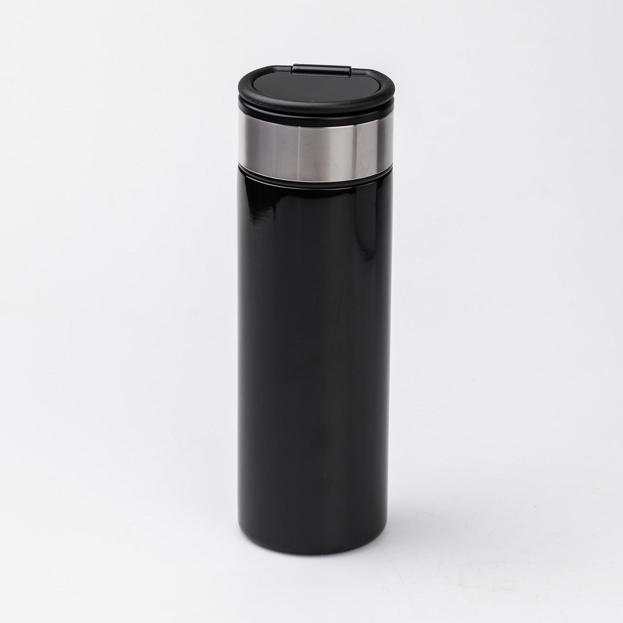 Термос с датчиком температуры 530 мл Черный (2431236506) - фото 2