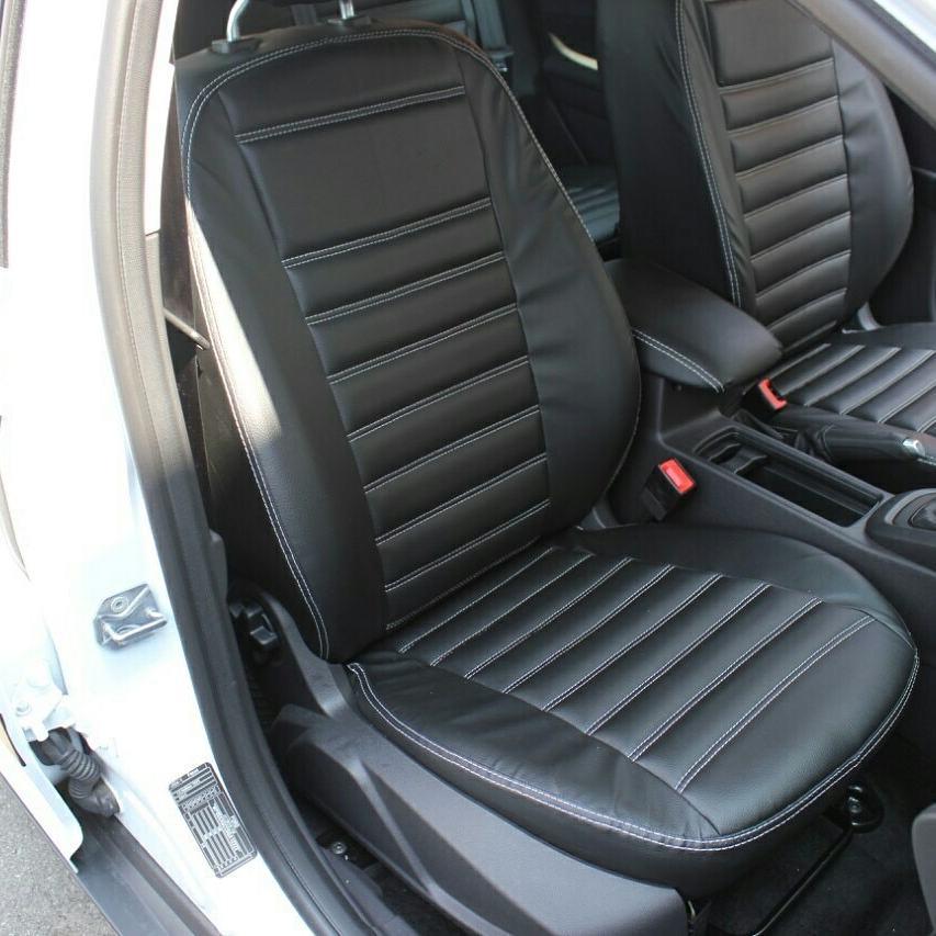 Авточехлы кожзам ECO для Skoda Octavia II A5 2010-2013 г
