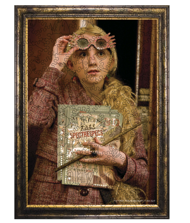 Пазл деревянный фигурный Woods Story Гарри Поттер Луна Лавгуд XL (wsph008-XL)