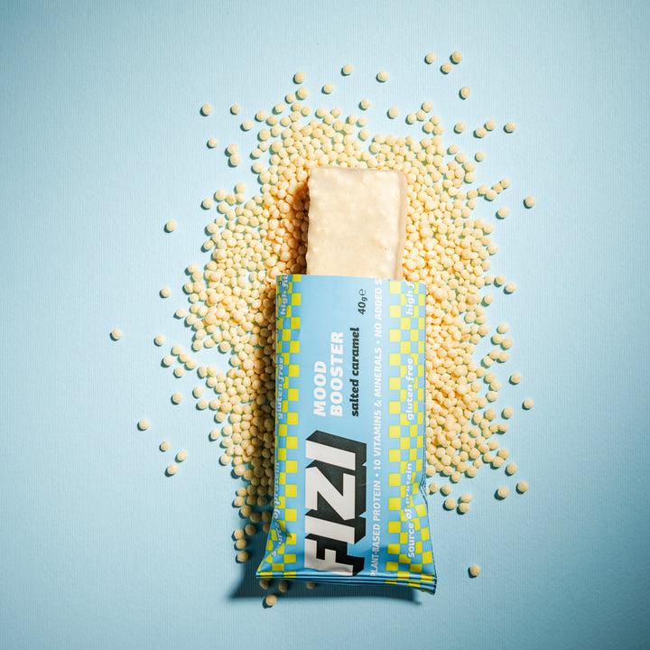 Батончик вітамінний Fizi солона карамель 45 г 12 шт. (2512103093) - фото 3