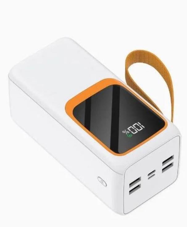 Павербанк 50000 mAh ASPOR A-350 з дисплеєм швидка зарядка 4USB/Type-C/Lightning/22,5W Білий - фото 4