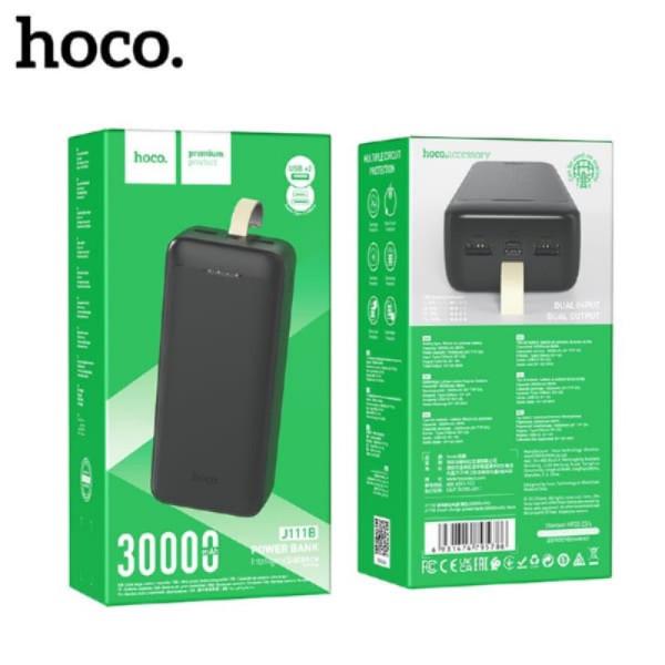 Повербанк Hoco J111B для швидкого заряджання на ходу 30000 mAh - фото 2 Повербанк Hoco J111B для швидкого заряджання на ходу 30000 mAh - фото 2