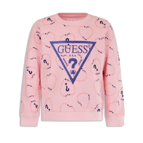 Свитшот Guess Kids Hearts Desire K1YQ01 KA6V0 P89L 116 см (19131677)