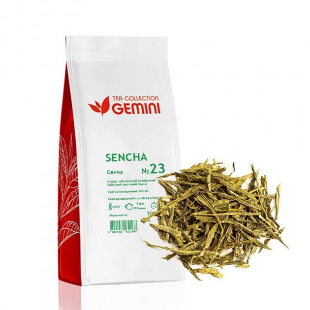 Чай зелений Gemini Tea Collection №23 Sencha 100 г (4820156432168) Чай зелений Gemini Tea Collection №23 Sencha 100 г (4820156432168)