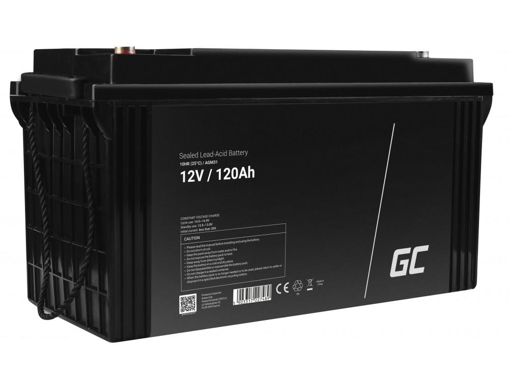 Аккумулятор GreenCell Agm Vrla 12 V 120 Ah (AGM31)