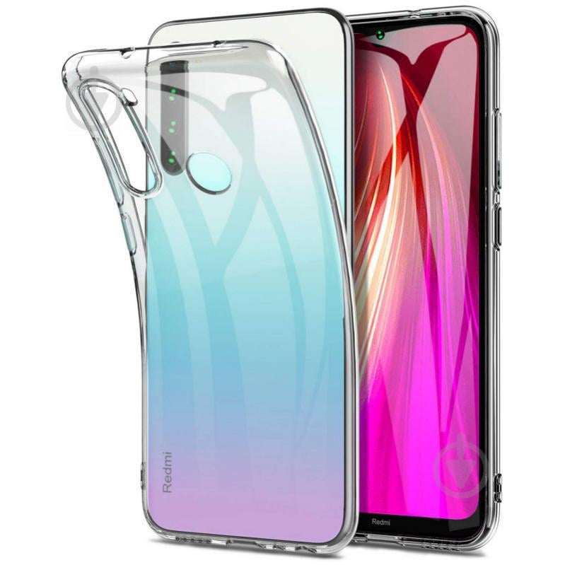 TPU чохол Epic Transparent 1,0mm для Xiaomi Redmi Note 8T Прозорий (861603)