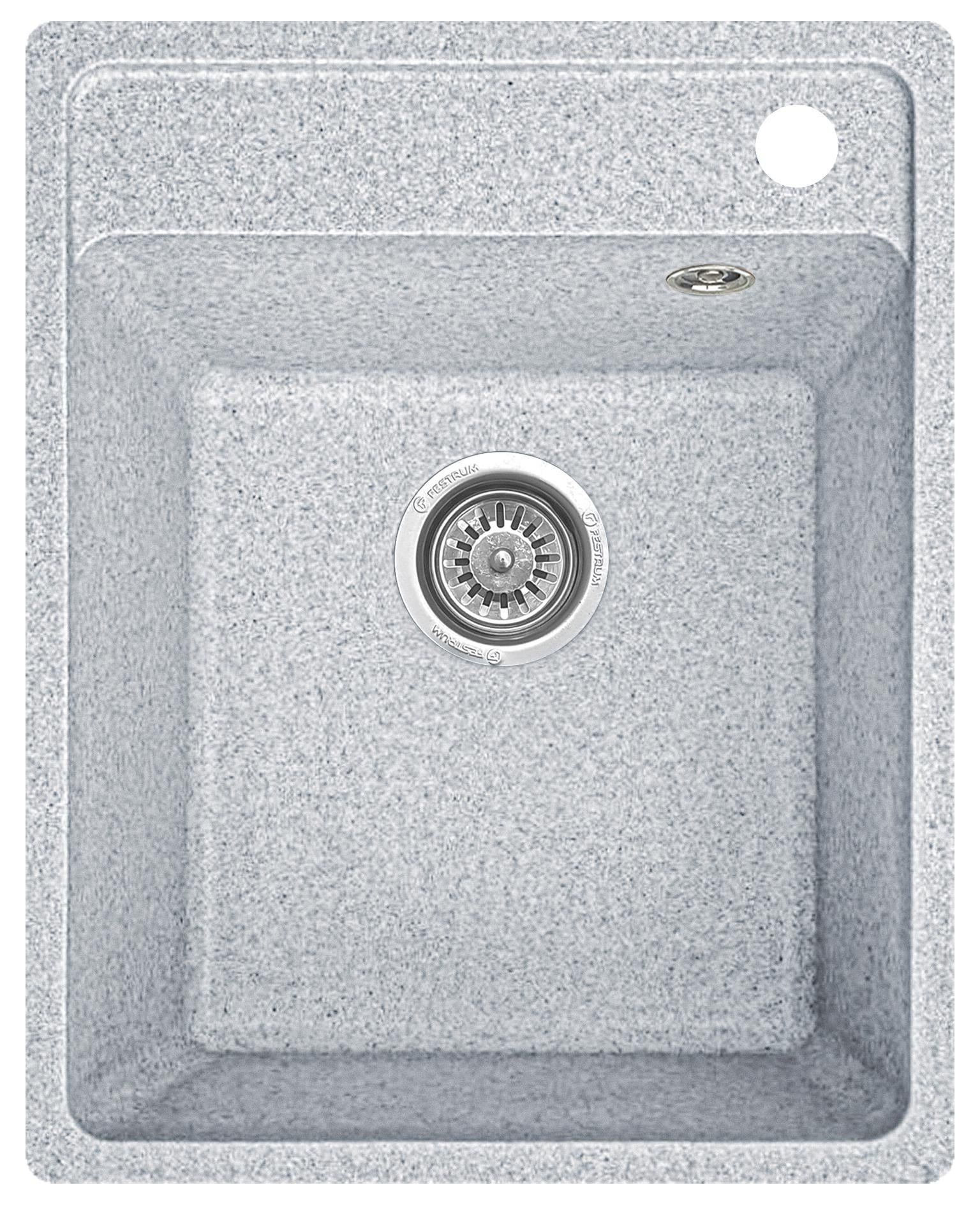 Мойка кухонная Valetti 85R 510х410 мм Серый (Valetti_85R_Silver)
