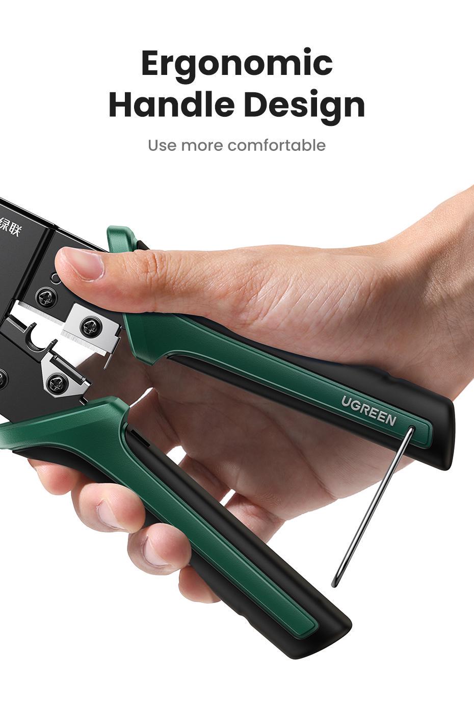 Кримпер для конекторів Ugreen RJ45 8P RJ11 6P з функцією різання (29516824) - фото 8