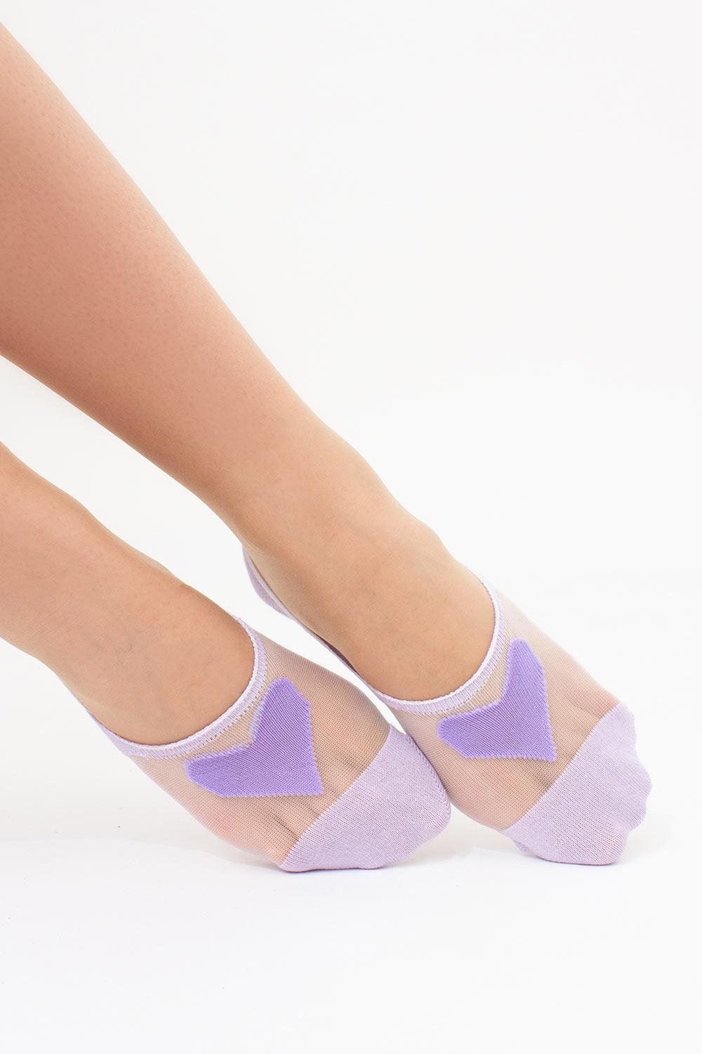 Подследники женские Giulia WF1 CRISTAL 004 Сердце р. 36/38 Violet (27513217) - фото 3 Подследники женские Giulia WF1 CRISTAL 004 Сердце р. 36/38 Violet (27513217) - фото 3