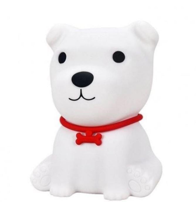 Нічник силіконовий Песик 14,5 см (42203)