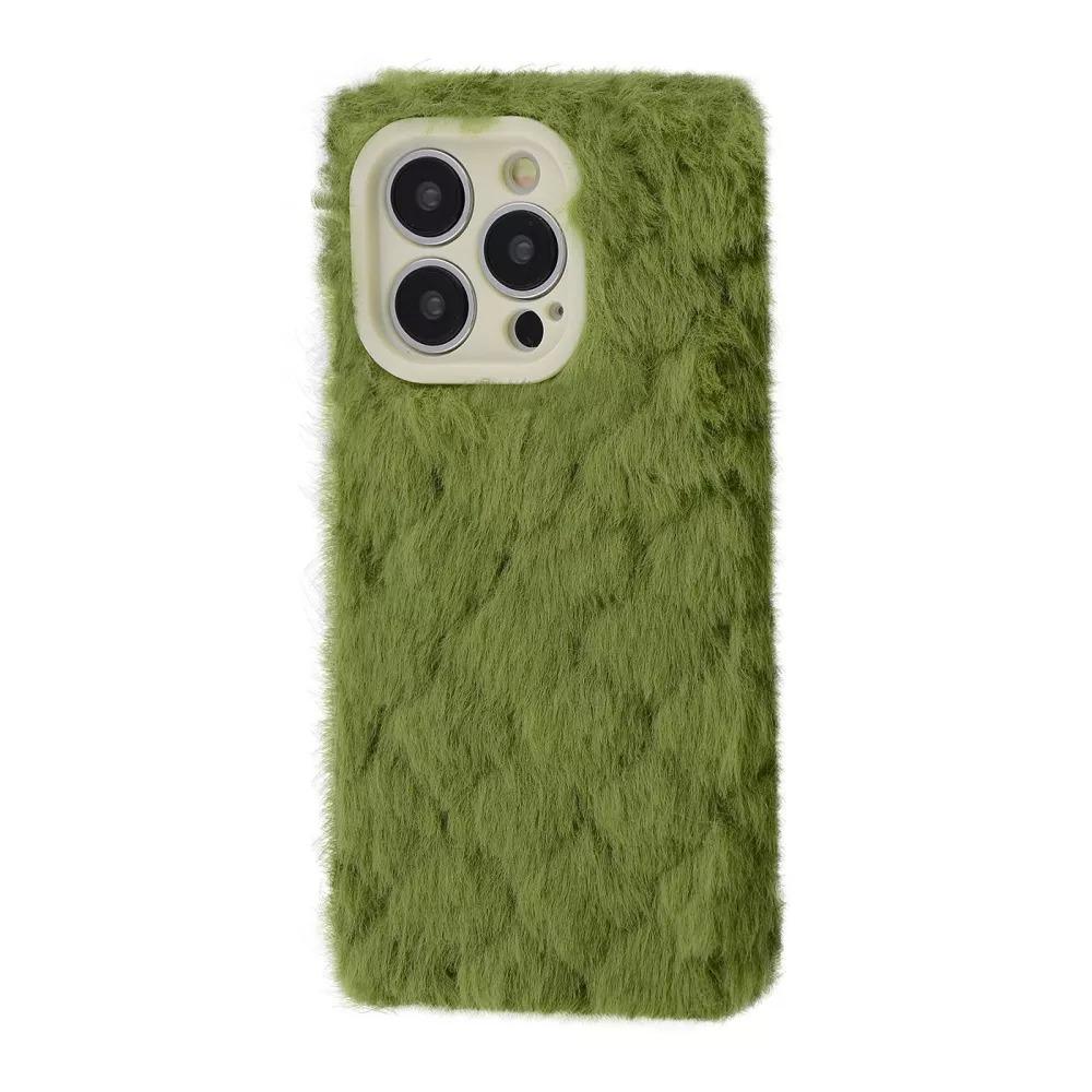 Чехол для телефона PRC Fluffy Love Case iPhone 14 Pro Green Чехол для телефона PRC Fluffy Love Case iPhone 14 Pro Green