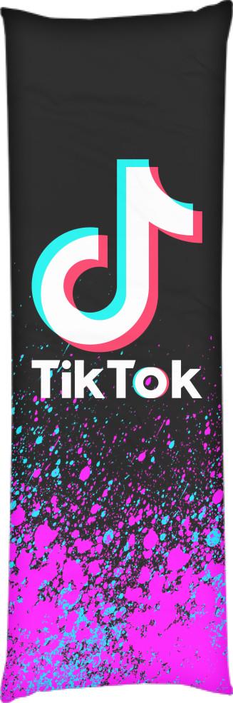 Подушка дакимакура Tiktok 7 60х180 см (14102268)