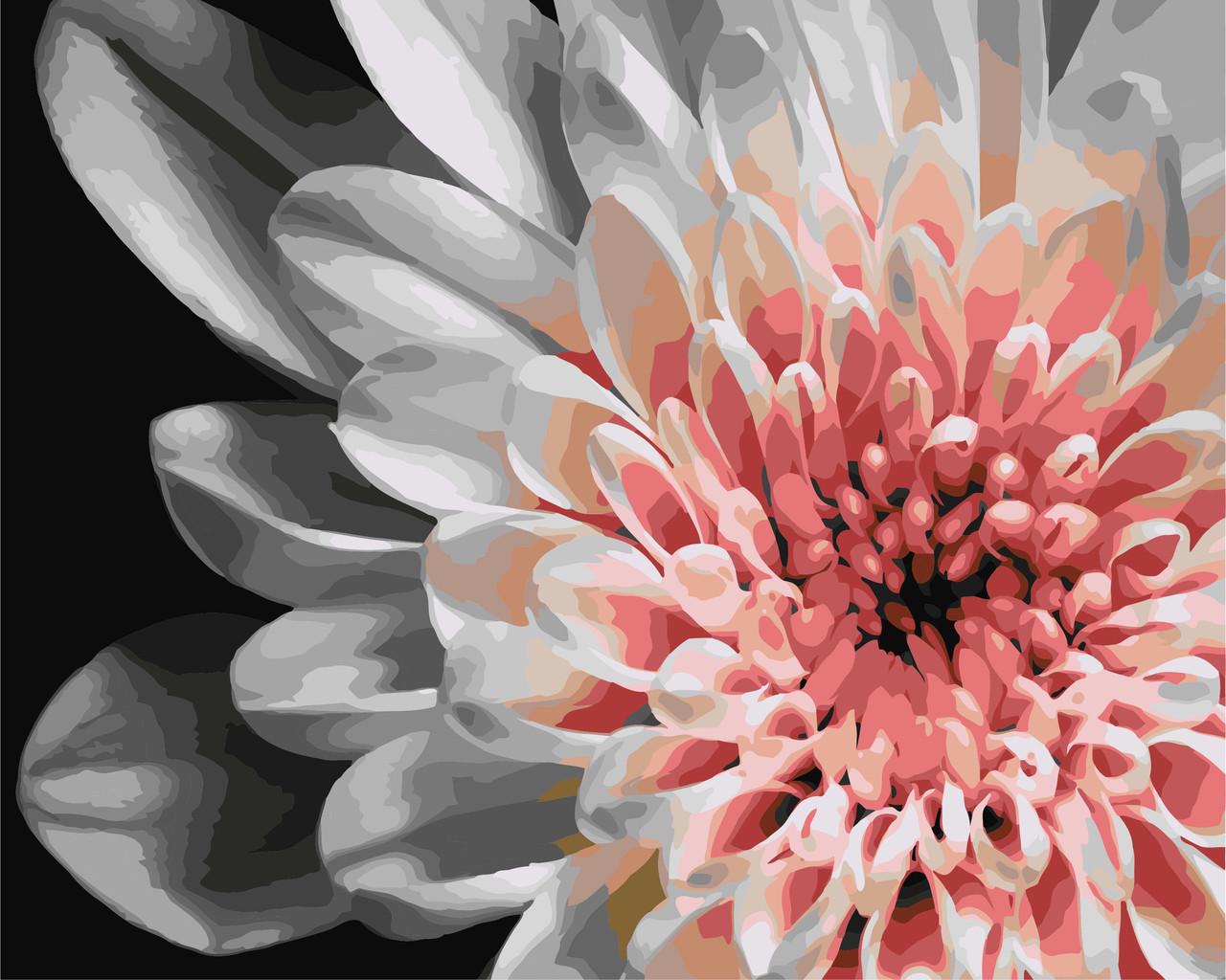 Картина по номерам ORIGAMI Георгины Цветы 40х50 см (LW30500)