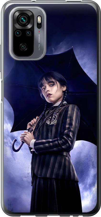 Чехол на Xiaomi Redmi Note 10 Wednesday v2 (5516u-2277-42517)