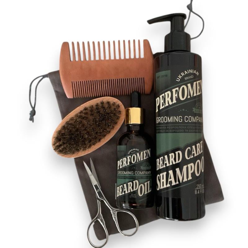 Набір для догляду за бородою олія PerfomeN series/шампунь PerfomeN (0004М)