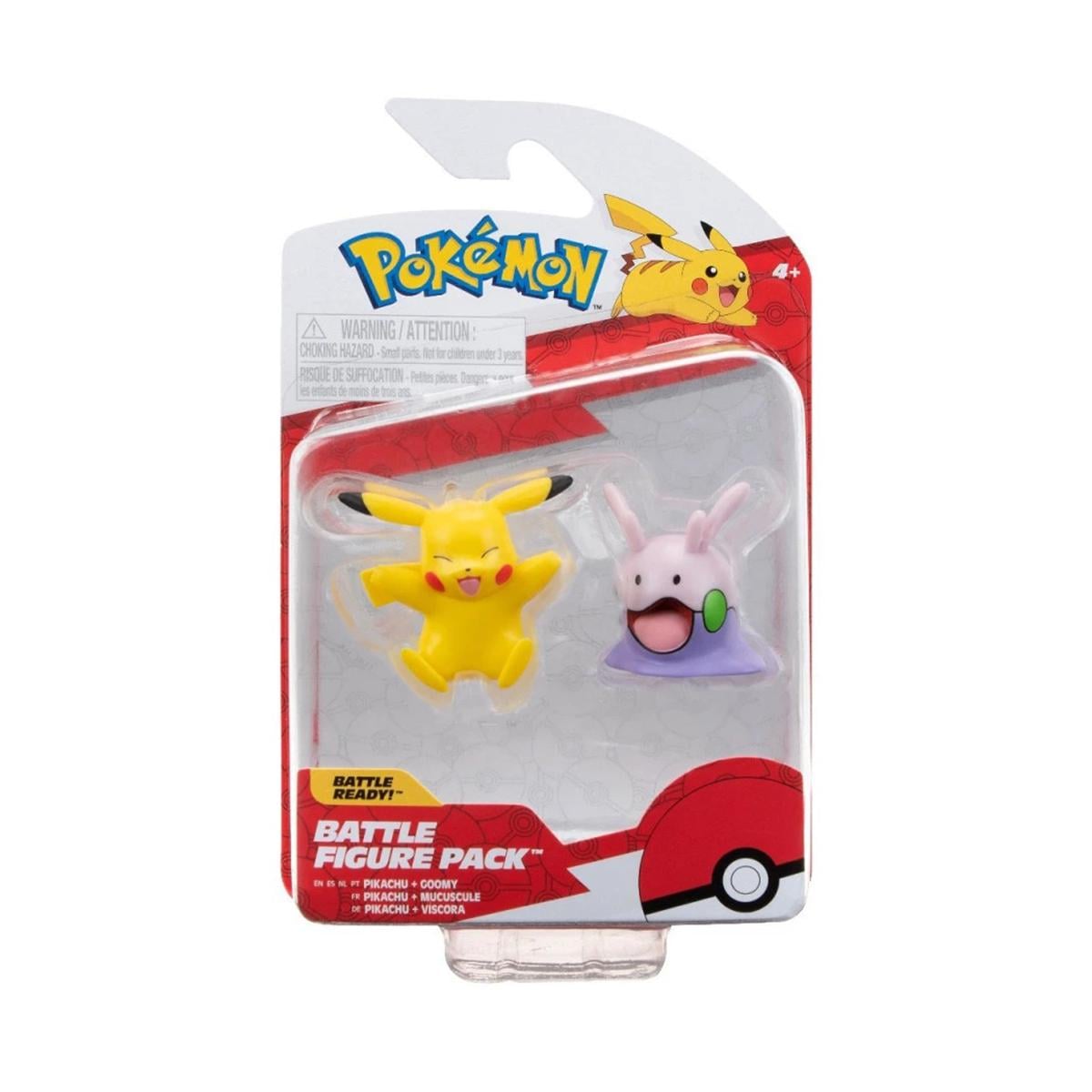 Набір дитячих ігрових фігурок Pokemon Гумі та Пікачу 2 шт. (PKW3007)