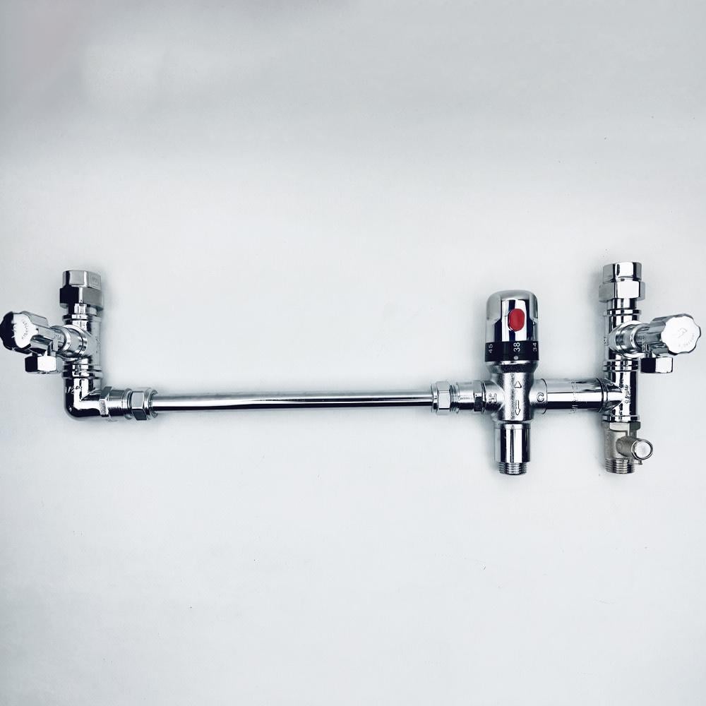 Смеситель-термостат для бойлера Boiler Series Double MAXI A1.16X LONG хромированный (25186444) Смеситель-термостат для бойлера Boiler Series Double MAXI A1.16X LONG хромированный (25186444)