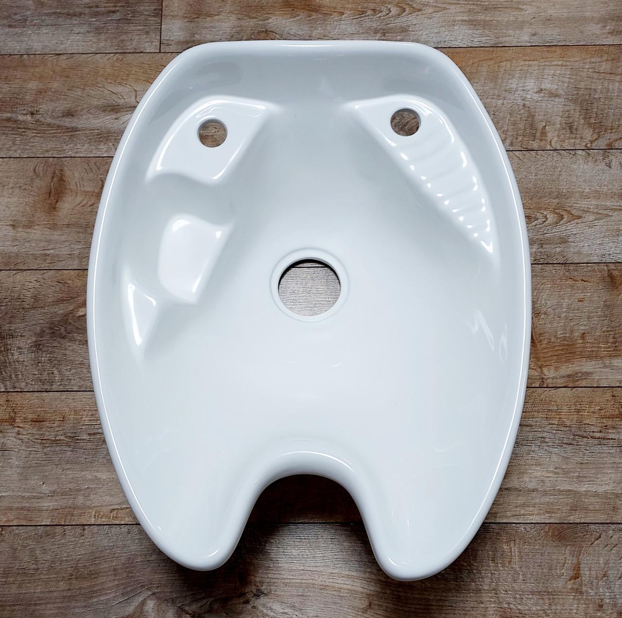 Раковина керамічна до перукарської мийки ДенІС professional 020 COSMO Білий (1453070561) - фото 4