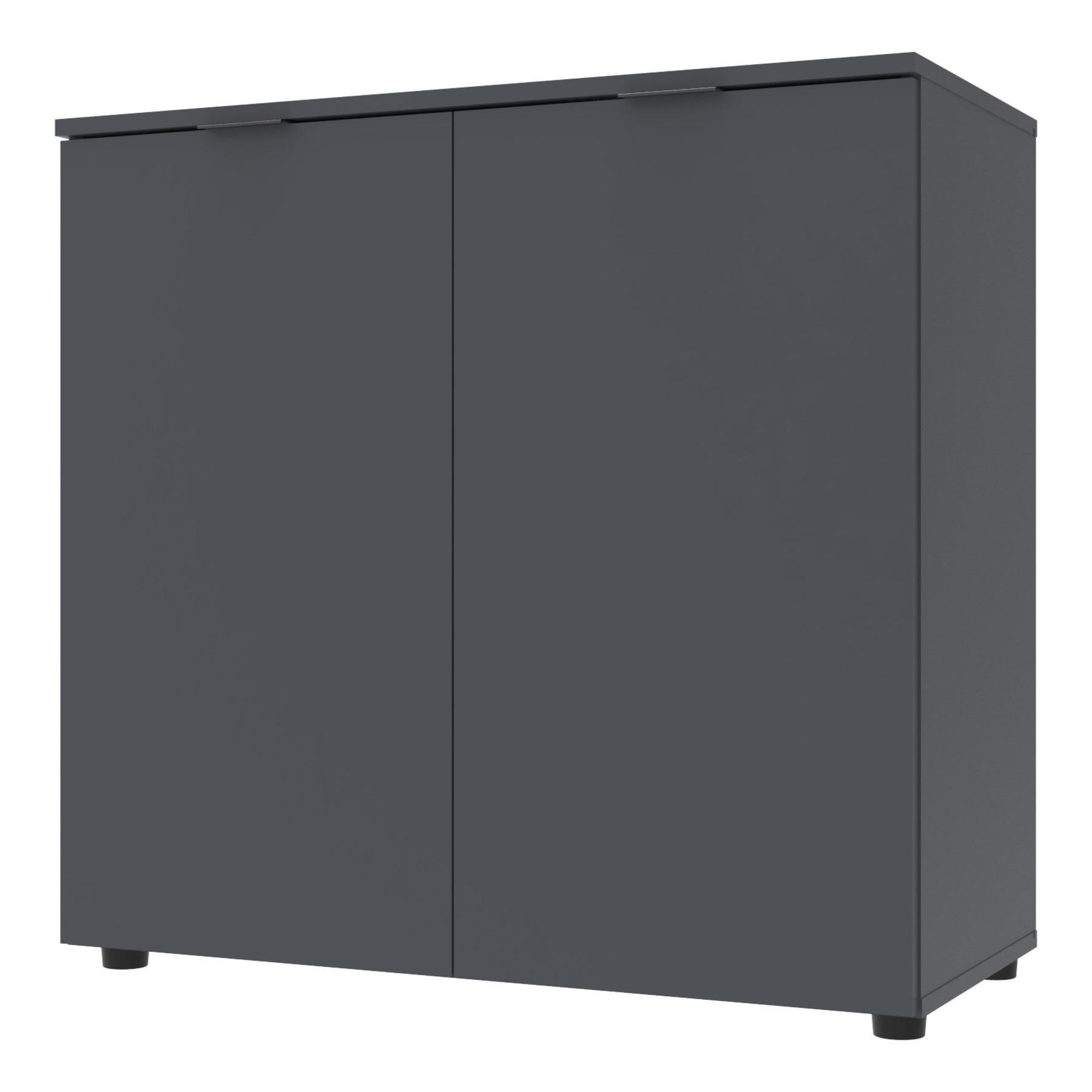 Комод в гостиную Doros Рон 3 80х38х81 см Графитовый (DRS-011297) - фото 1 Комод в гостиную Doros Рон 3 80х38х81 см Графитовый (DRS-011297) - фото 1