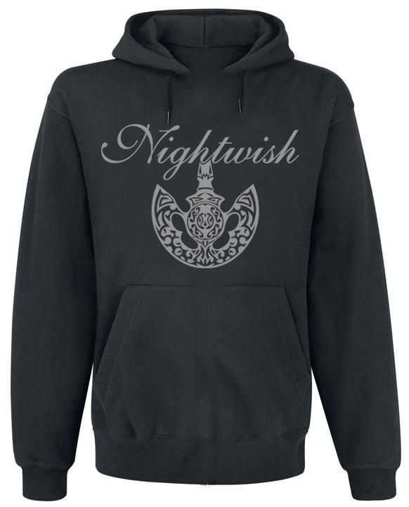 Толстовка без блискавки Nightwish Logo + Axe XXL Чорний (43070) Толстовка без блискавки Nightwish Logo + Axe XXL Чорний (43070)