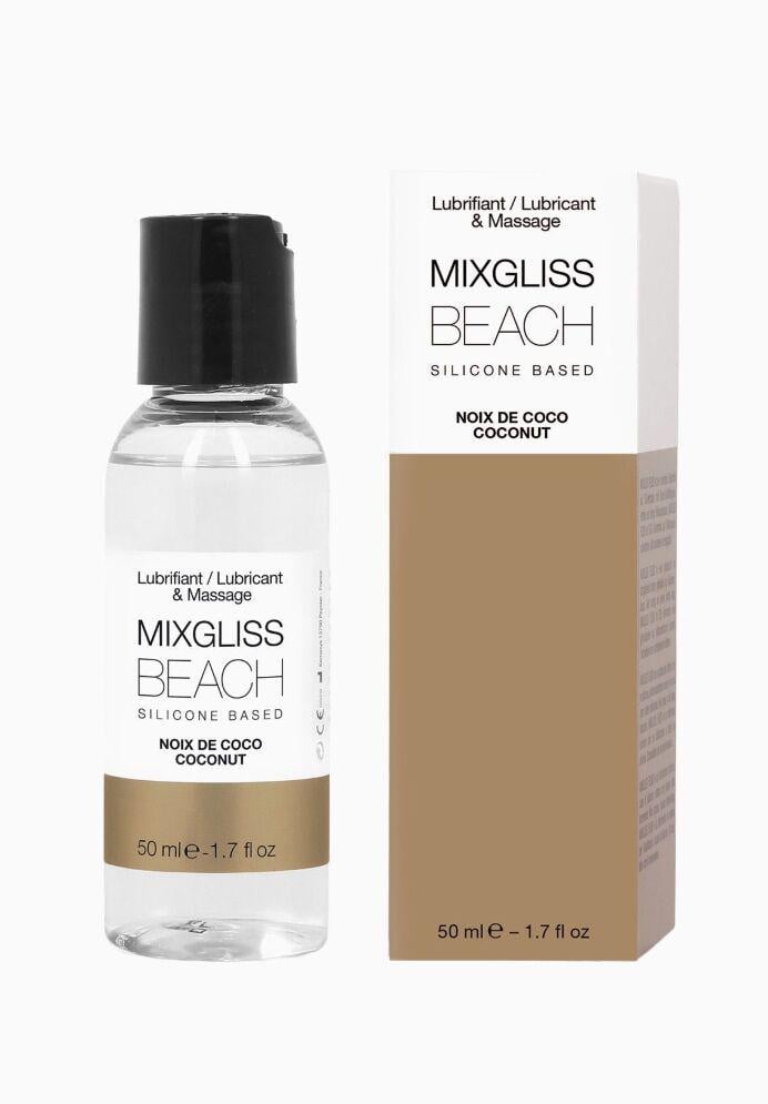 Лубрикант на силиконовой основе MixGliss BEACH NOIX DE COCO с ароматом кокоса 50 мл (37990302) Лубрикант на силиконовой основе MixGliss BEACH NOIX DE COCO с ароматом кокоса 50 мл (37990302)